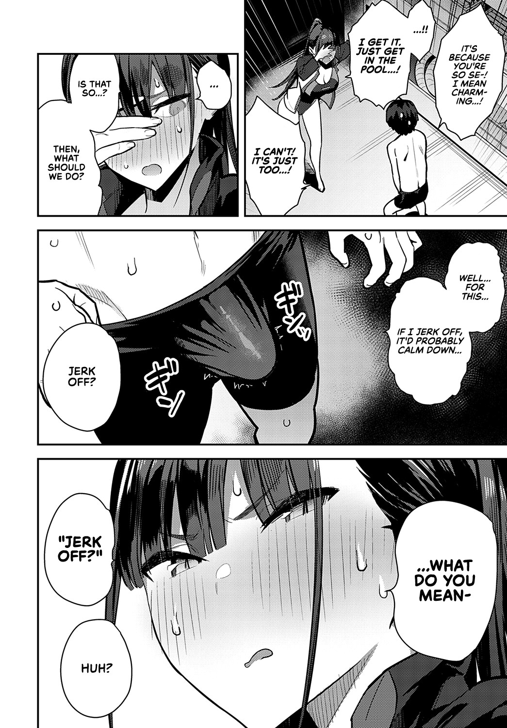 Hentai Manga Comic-Getting Jerked off by the Swimming Club Senpai-Read-7